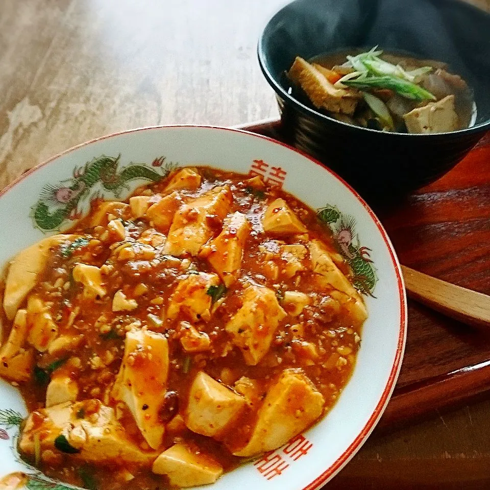 Snapdishの料理写真:麻婆丼|プチテンよすさん