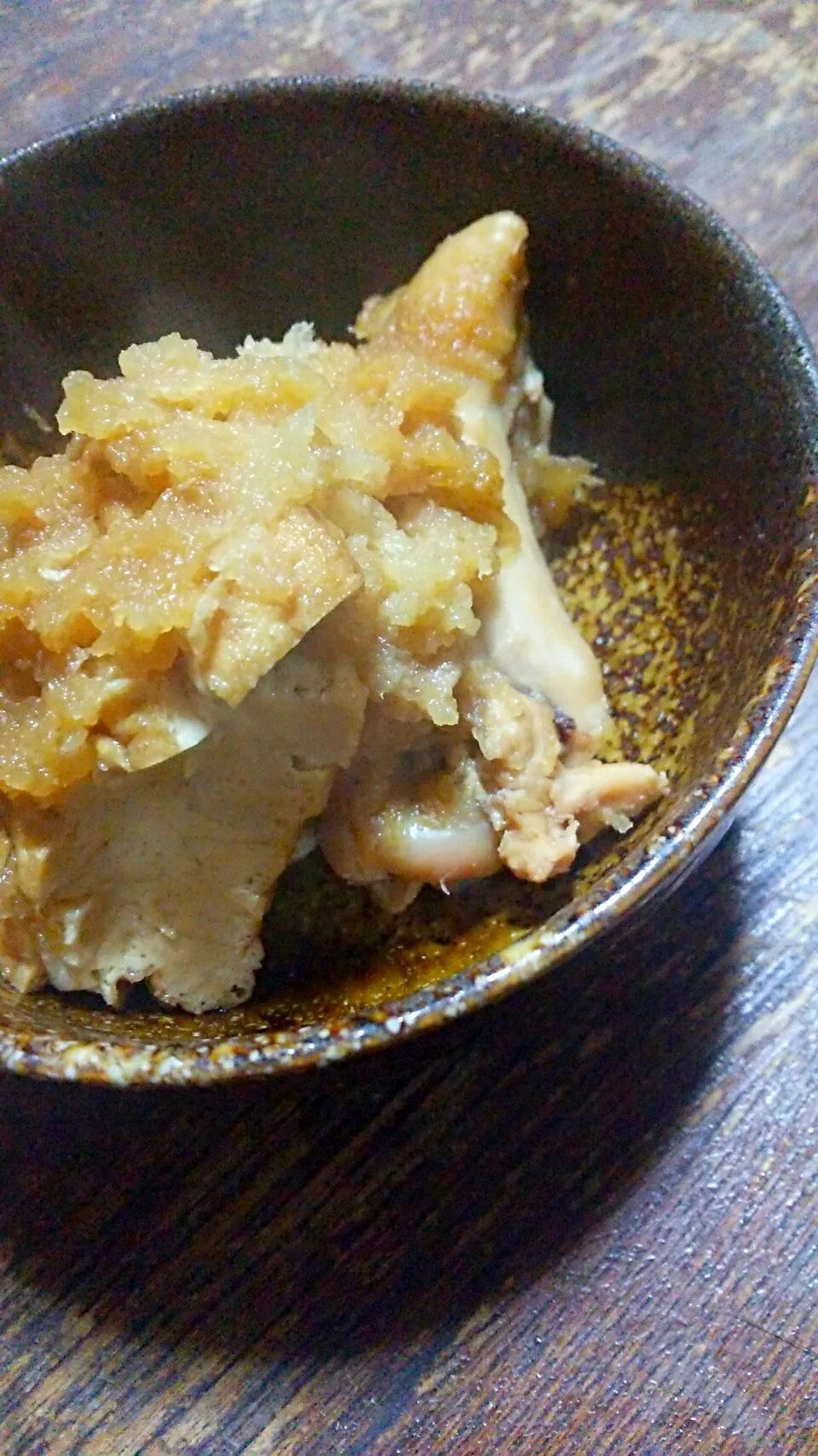 手羽元と厚揚げのみぞれ煮|naokiさん