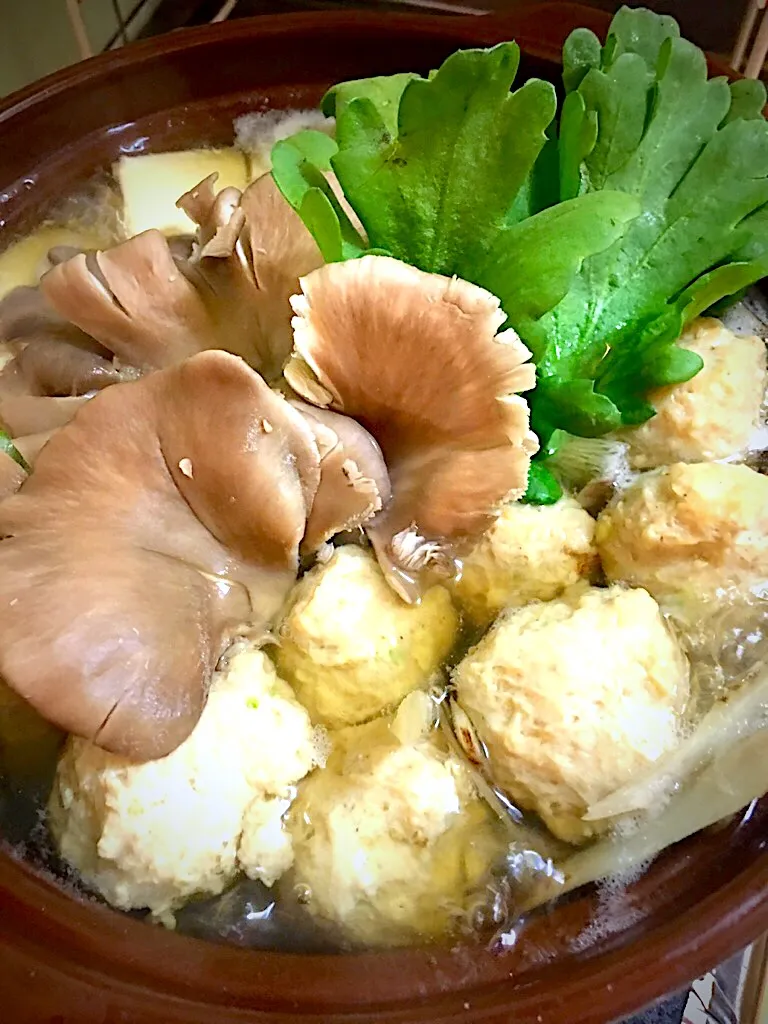 鶏団子の鍋|かっぴーさん