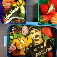 Snapdishの料理写真:シーホースファンの娘のお弁当🏀|Kyokoさん