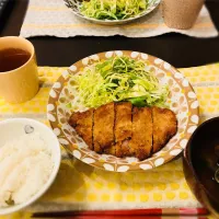 Snapdishの料理写真:とんかつ|あやねこさん