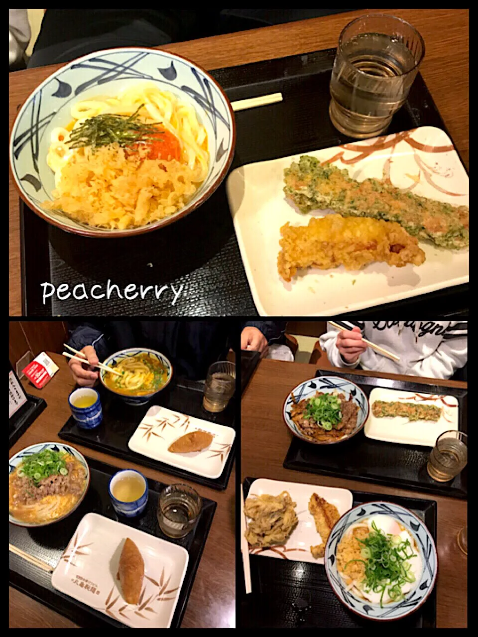 Snapdishの料理写真:空気読んだ長女👍父のおごりで丸亀製麺🙌|☆ぴ〜ちゃん☆さん