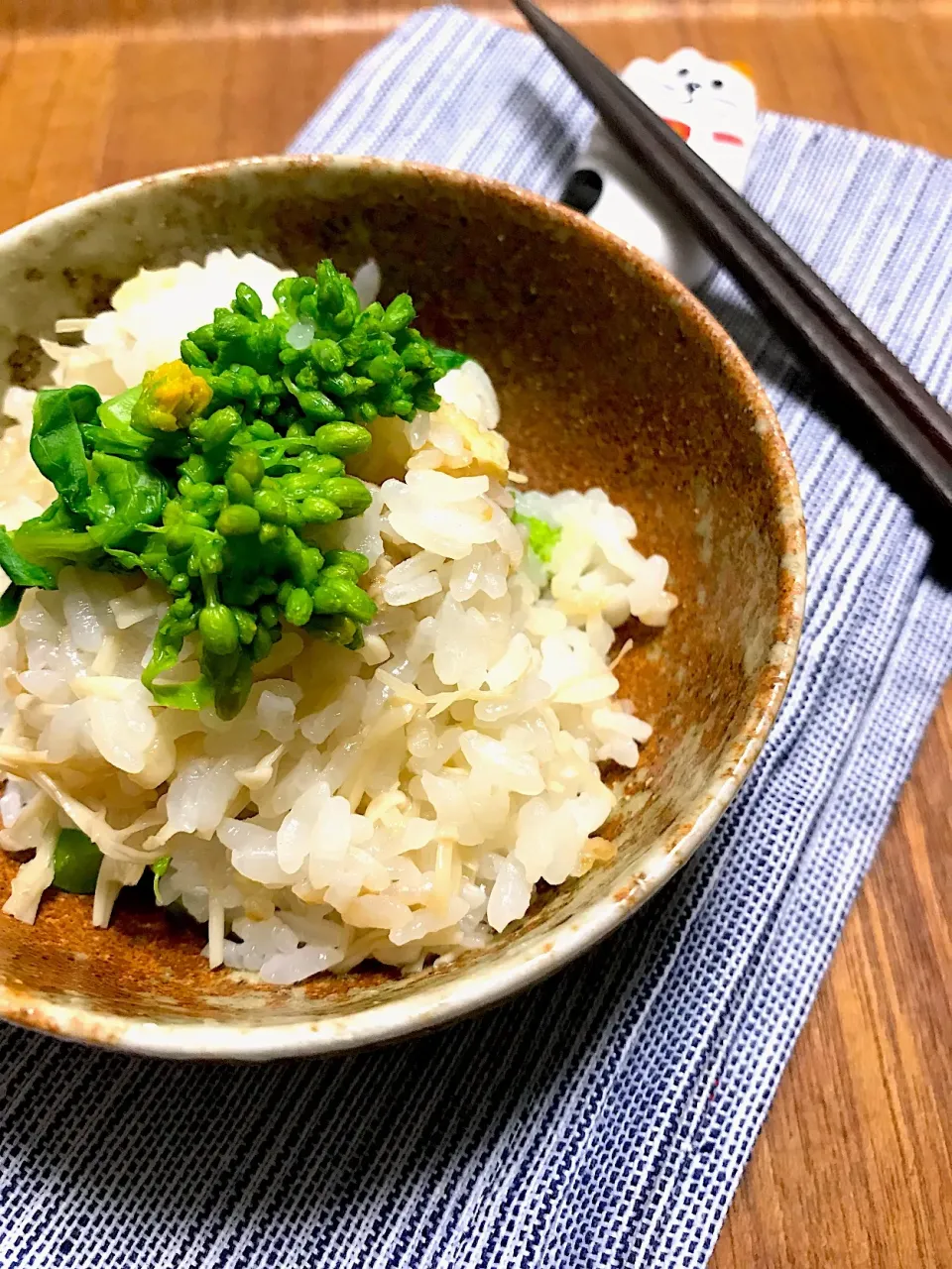 Junさんの料理 菜の花ご飯♪|るん♪さん