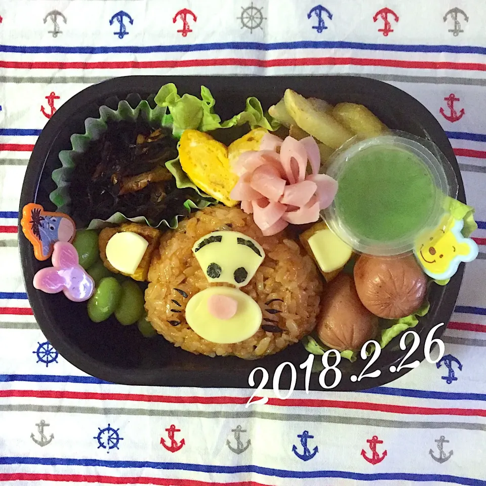 ティガー弁当♡|カイサナママさん