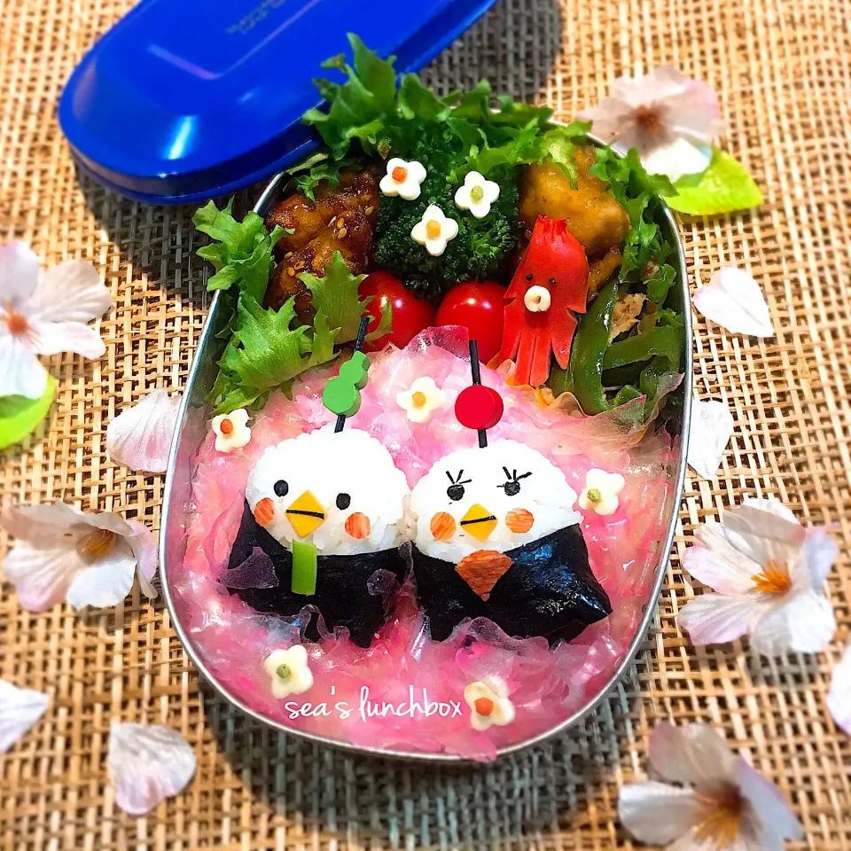 ぴよぴよひな祭り弁当🎎|seaさん