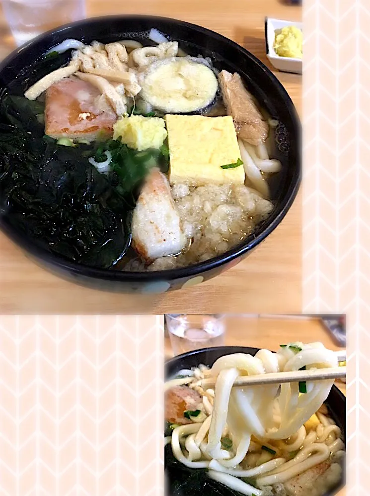 讃岐うどん"かやくうどん"
#讃岐うどん四国路
#生姜入れ放題
#400円
#一ヶ月ぶりの麺好きランチ|mottoさん