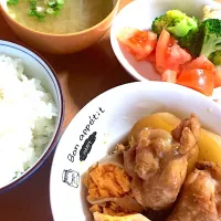 手羽元の煮物|さおりさん