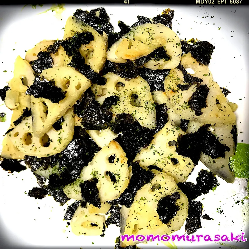 さくちんの料理 のりしお蓮根チップス
#のりしお#蓮根#チップス#海苔#クレイジーソルト#ドライイタリアンパセリ #おつまみ #石巻産海苔|ももさん