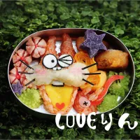 ニャロメのお弁当|LOVEりんさん