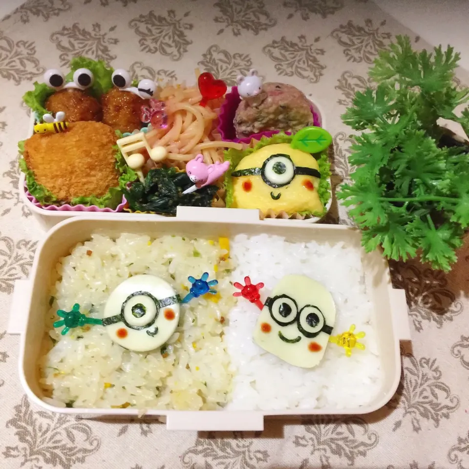 2/27❤︎娘のお弁当❤︎ おはようございます🍀
#お弁当 #お昼ごはん #娘弁当 #ランチ #ミニオン|Makinsさん