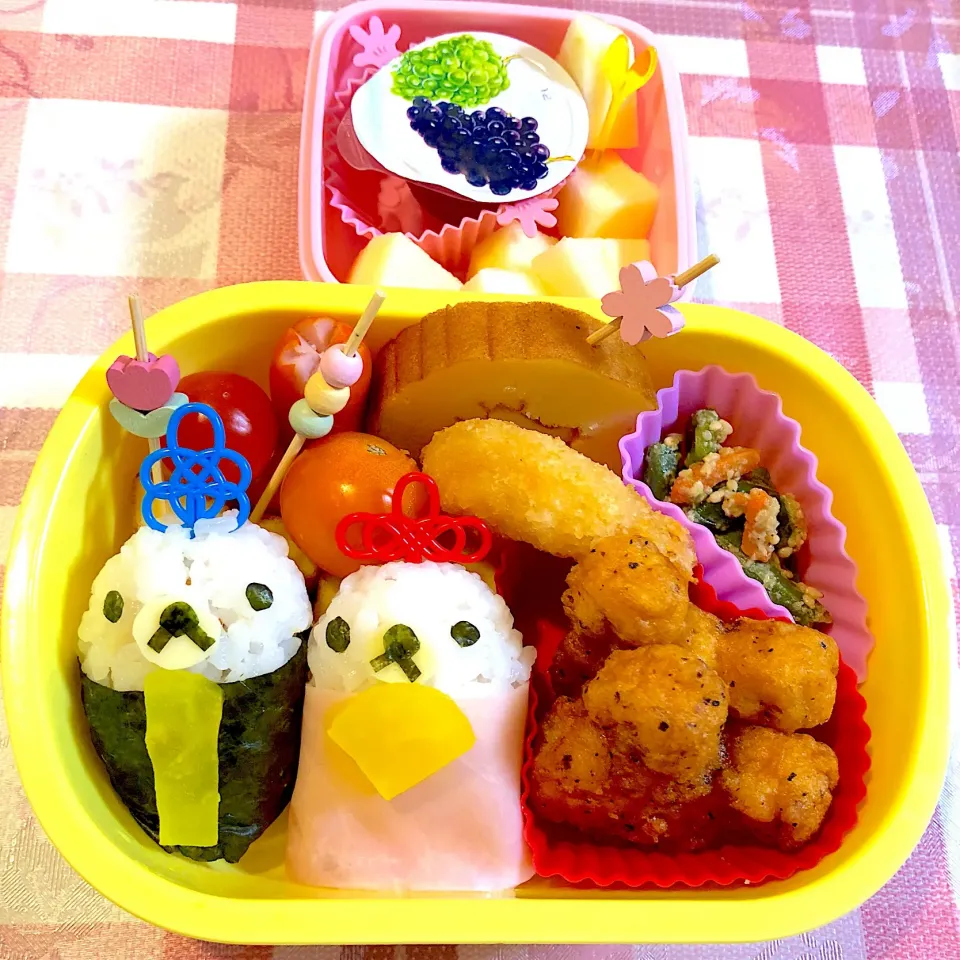 Snapdishの料理写真:#リラックマ#お雛様弁当🍱|Ikuさん