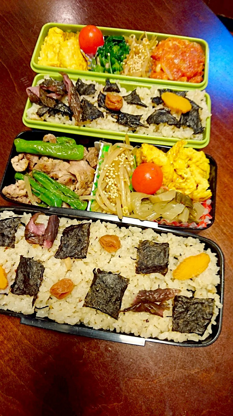 雲丹ひじき釜めし弁当
 #今日のお弁当|りょーさん