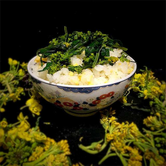 アッチさんの料理 菜の花ごはん菜の花の苦味抜き もう苦くない 佐野未起 Snapdish スナップディッシュ Id I1frza