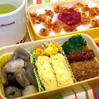 Snapdishの料理写真:闘うオヤジの手づくり弁当『G-BEN』2018.2.27- No.017|石田 雅史さん