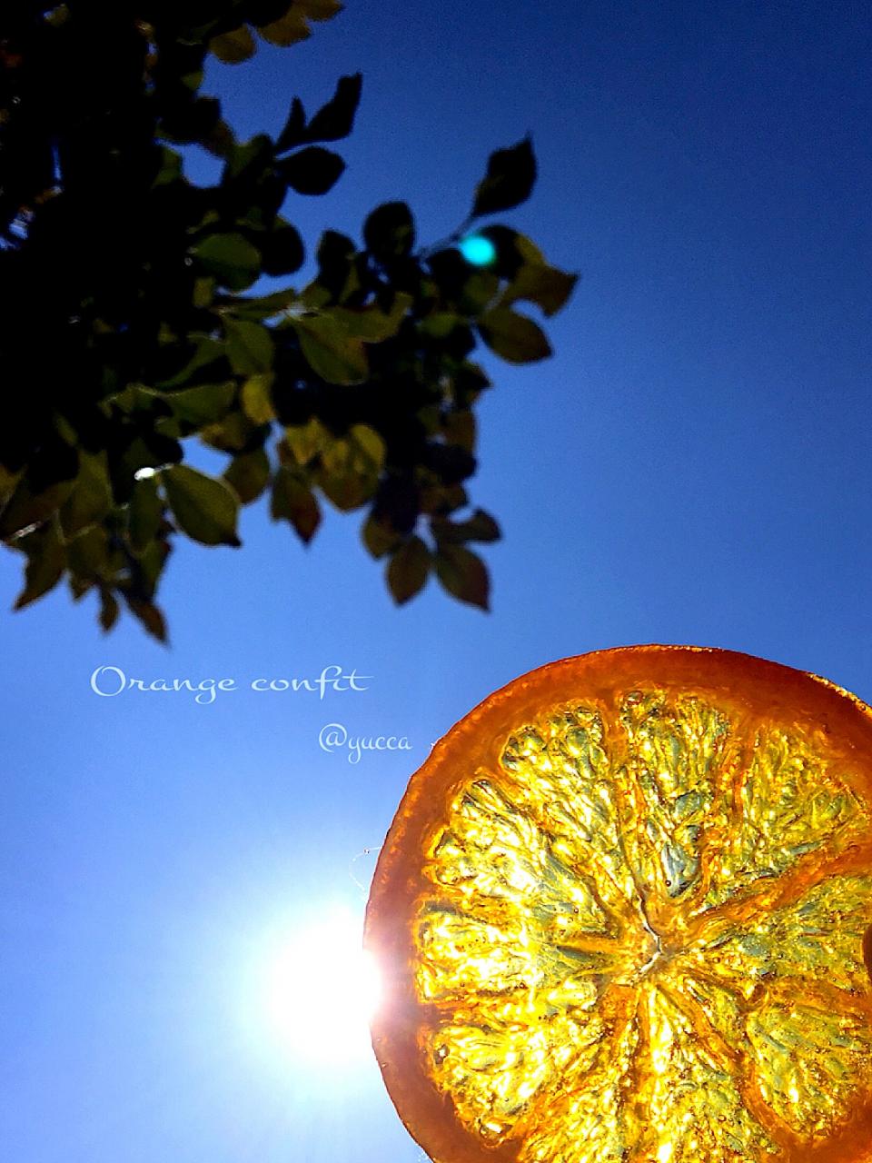 オレンジコンフィ🍊 今年も作りました😃