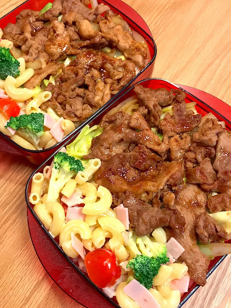 Snapdishの料理写真:2018.2.27 中2＆高2男子焼肉弁当〜🍱
# #中2弁当  #お弁当  #焼肉弁当|mari-pさん