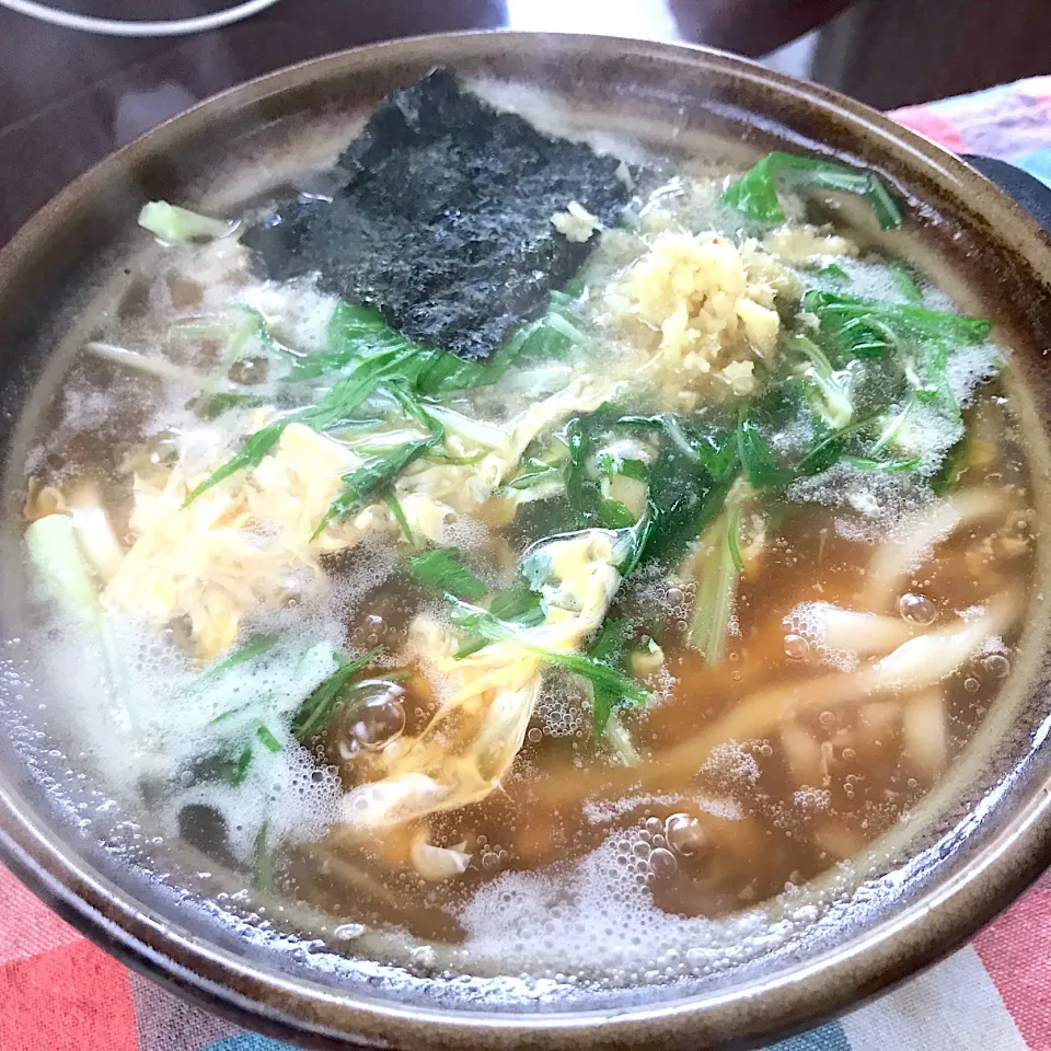 かき玉あんかけうどん|純さん