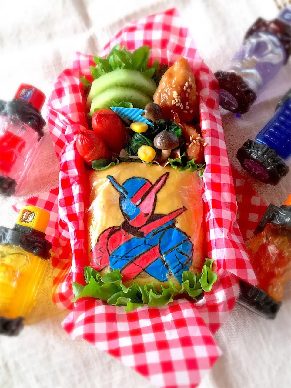 仮面ライダービルド弁当|rie.saitoさん