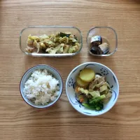 Snapdishの料理写真:残り物ランチ|Tomさん