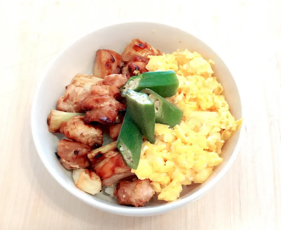 休みの日 焼き鳥丼ランチ|ilovespicaさん