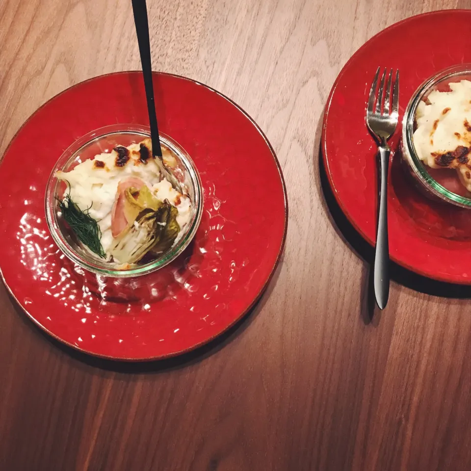 チコリとハムのグラタン|麻紀子さん