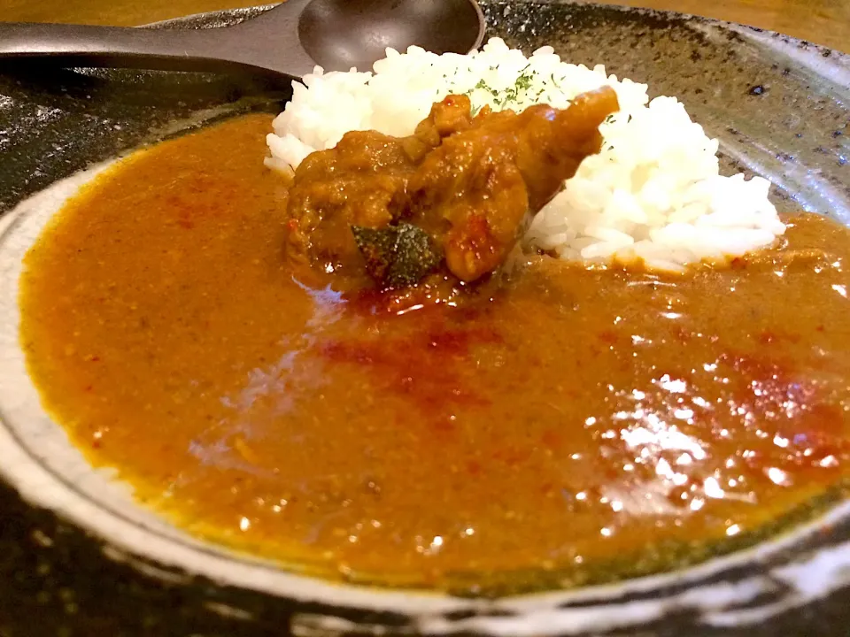 新宿中◯屋風インドカレーハーフ、めちゃ美味しい(^o^)|マユマユさん