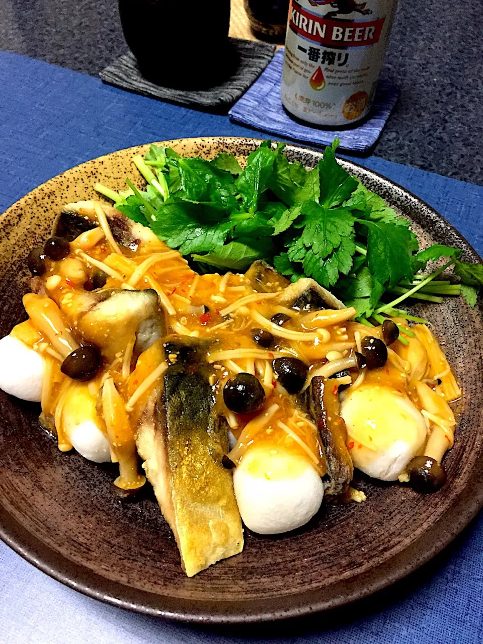 鯖と里芋のピリ辛味噌あんかけ|ほっけまんさん