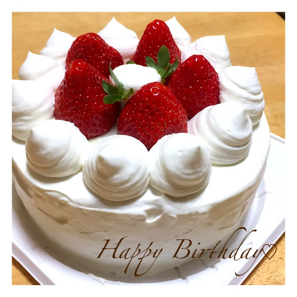 birthday cake♡|かおちさん