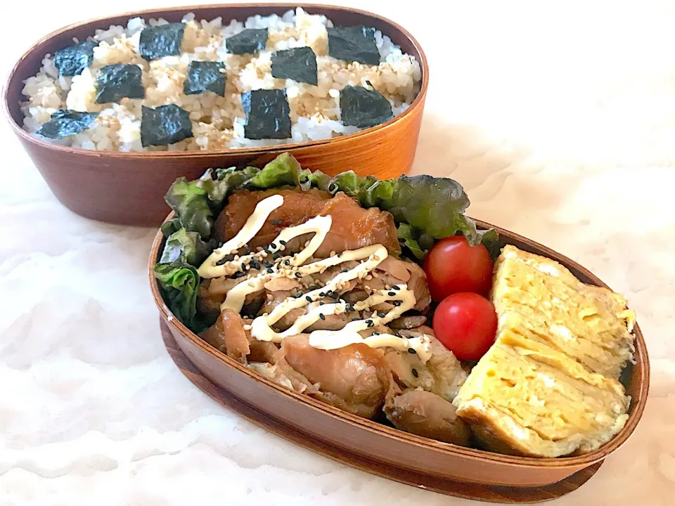 照り焼きチキンお弁当|ぷわこさん