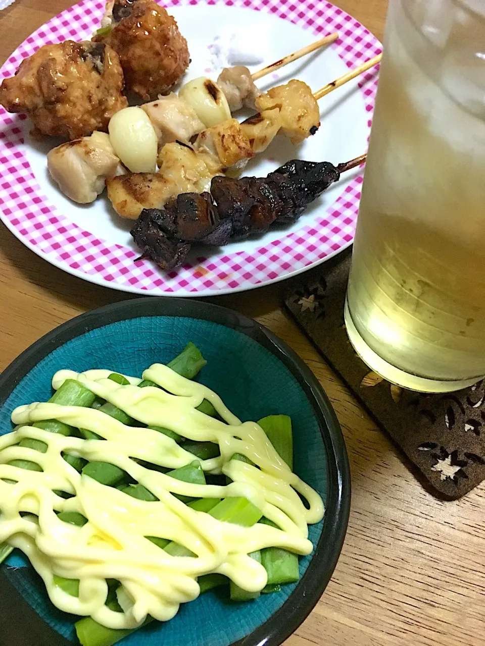 アテ🍺アスパラは茹でが一番😋|しろこ🐾໊さん