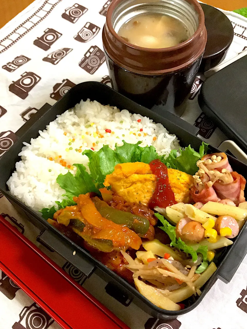 Snapdishの料理写真:旦那ちゃん弁当🎶|BooBooさん