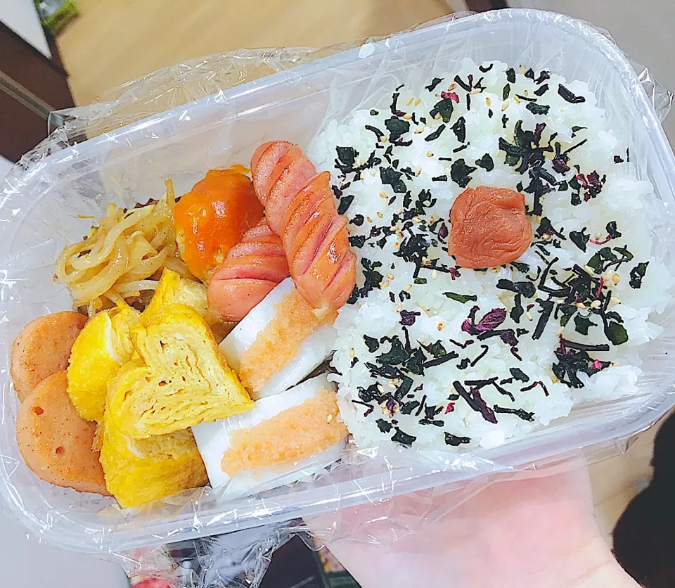 Snapdishの料理写真:今日のお弁当🍱🍴|えむしさん