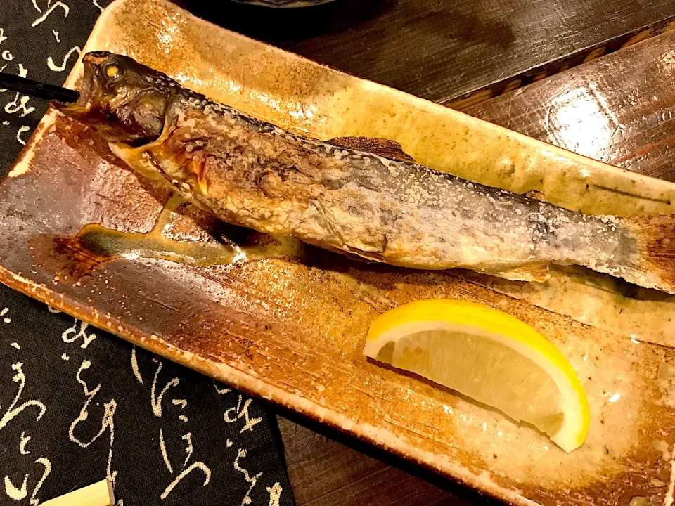 岩魚の塩串焼き🐟🔥|Chirico❤️さん