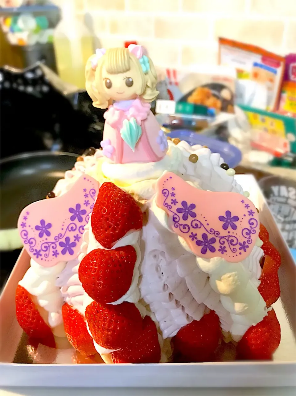 Snapdishの料理写真:お姫様ケーキ|郁さん