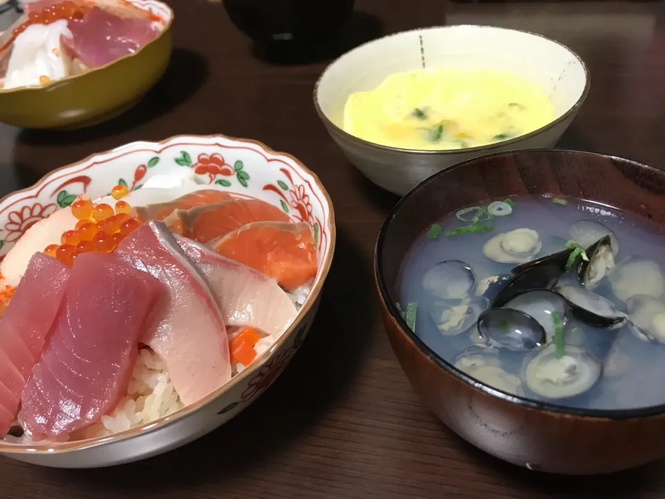 3月3日晩ご飯。お雛さん。|あやさん