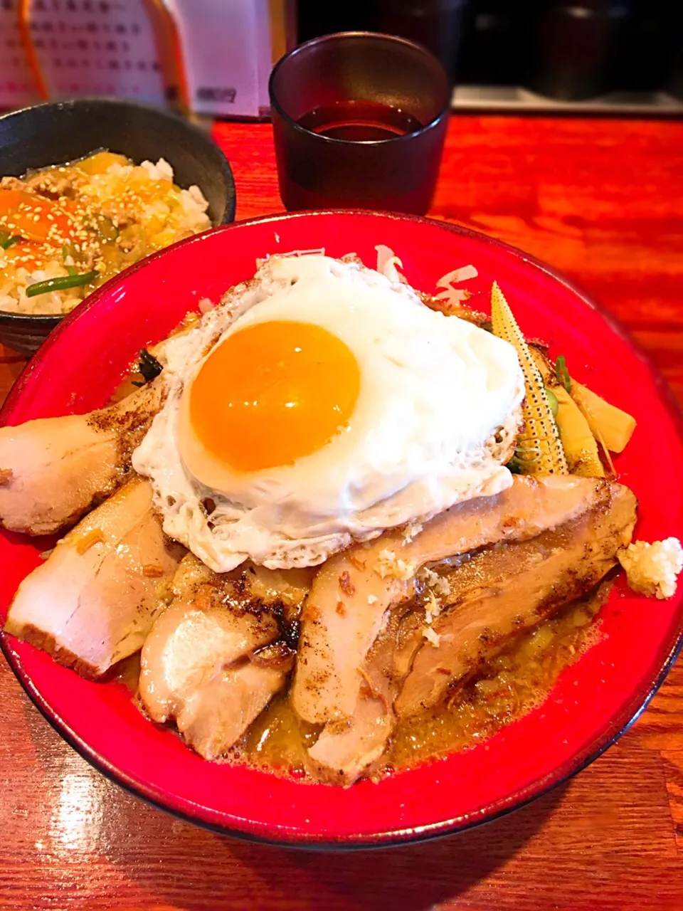 濃厚味噌ラーメン「黄」神盛り+ランチ小丼 @麺昇 神の手|morimi32さん