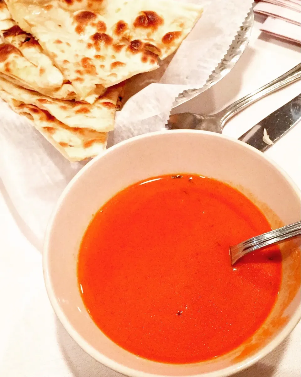 Tomato Soup and Naan|MyRaXさん