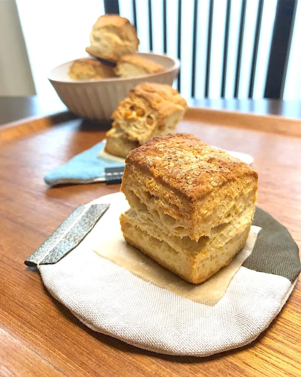 るん♪の料理 スコーン♪ 全粒粉とメープルチップ♪|るん♪さん