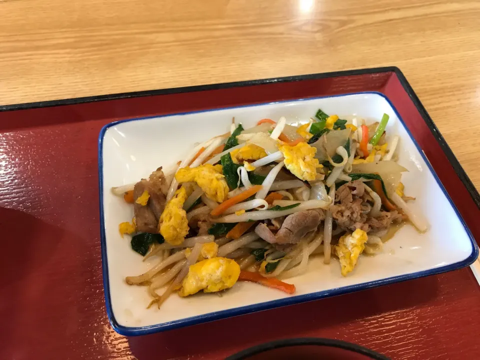 揚げ出し豆腐と野菜炒め|手品先輩さん