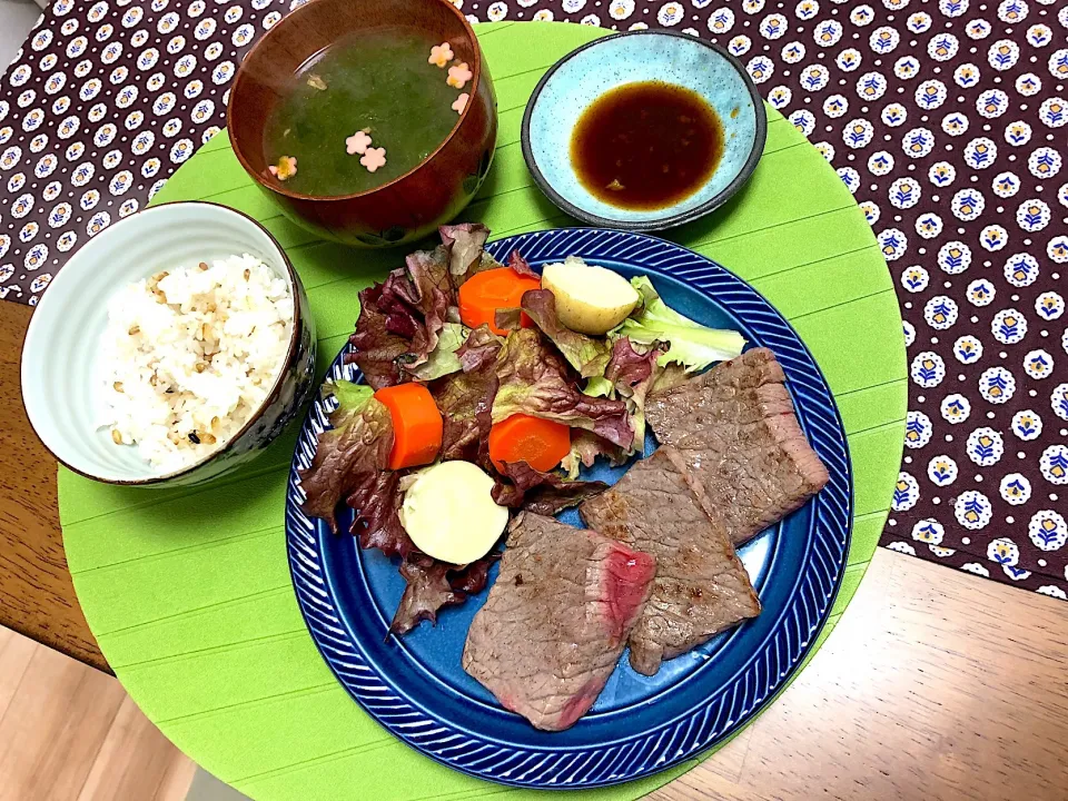 おうちステーキ🥩|わこさん