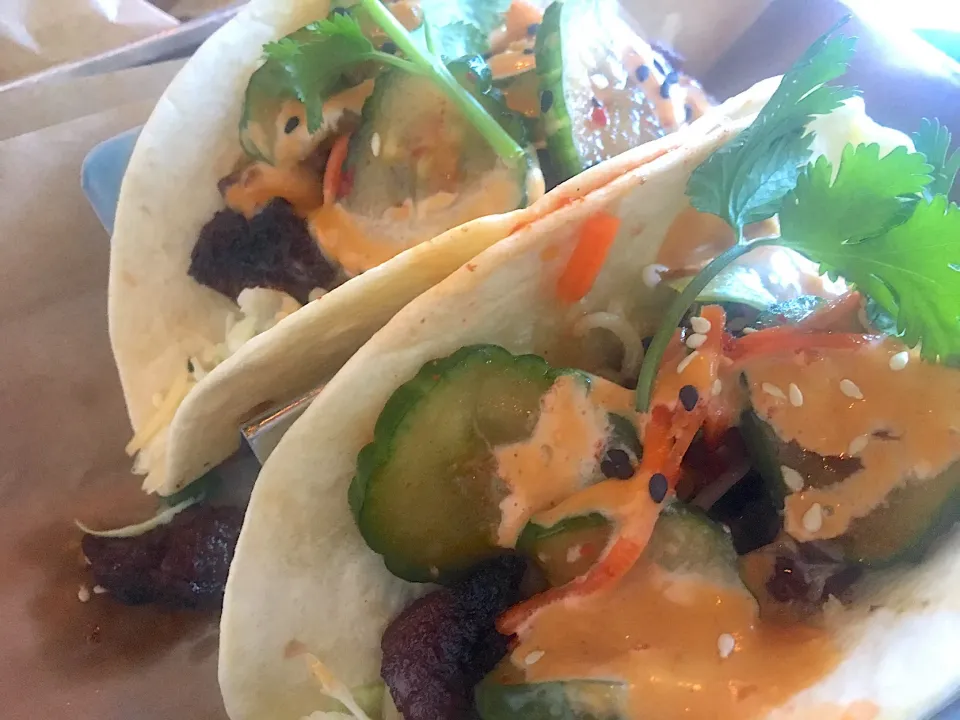 Korean Beef Tacos with Kimchi|emilyDeSantoさん