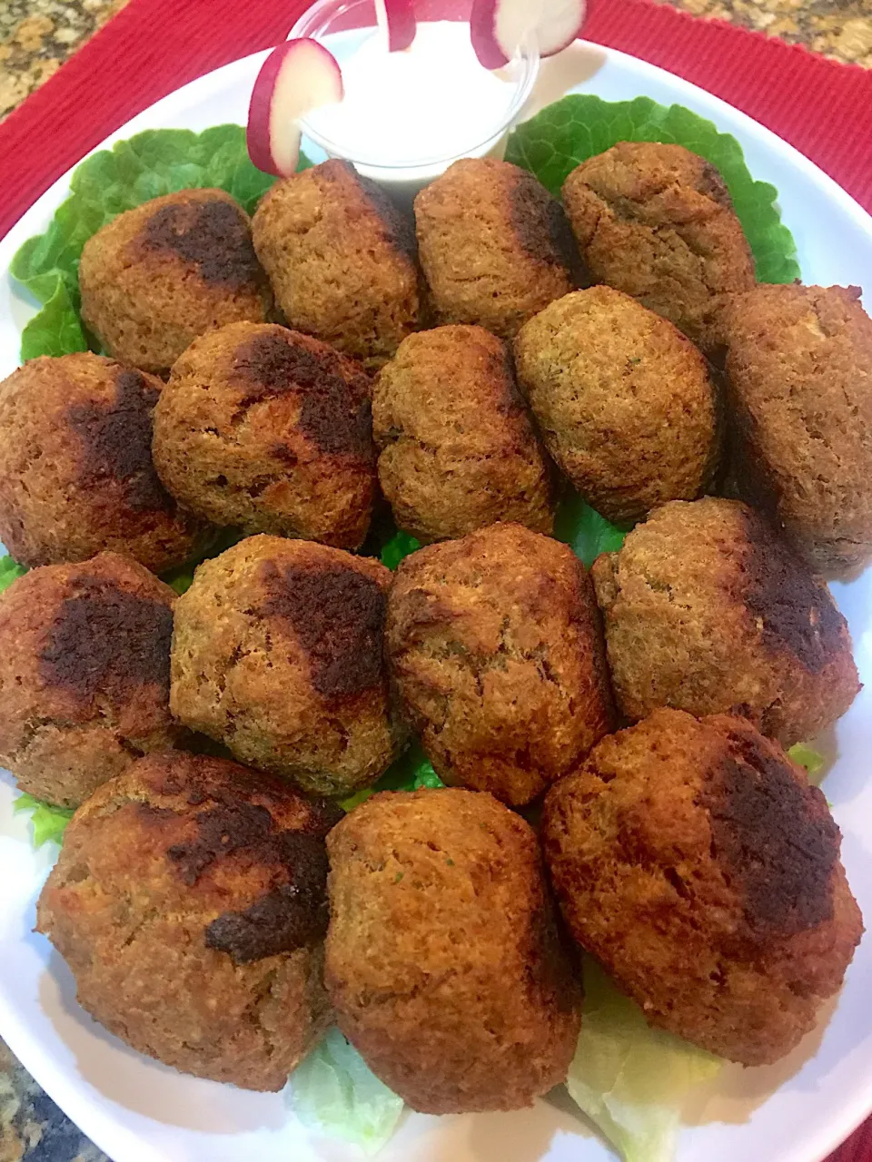 Baked Ground Chicken Meatballs|Alma's Home Kitchenさん