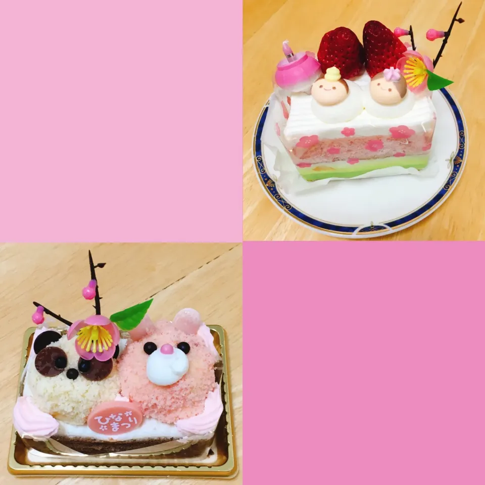 ひなまつりケーキ|はらぺっこさん