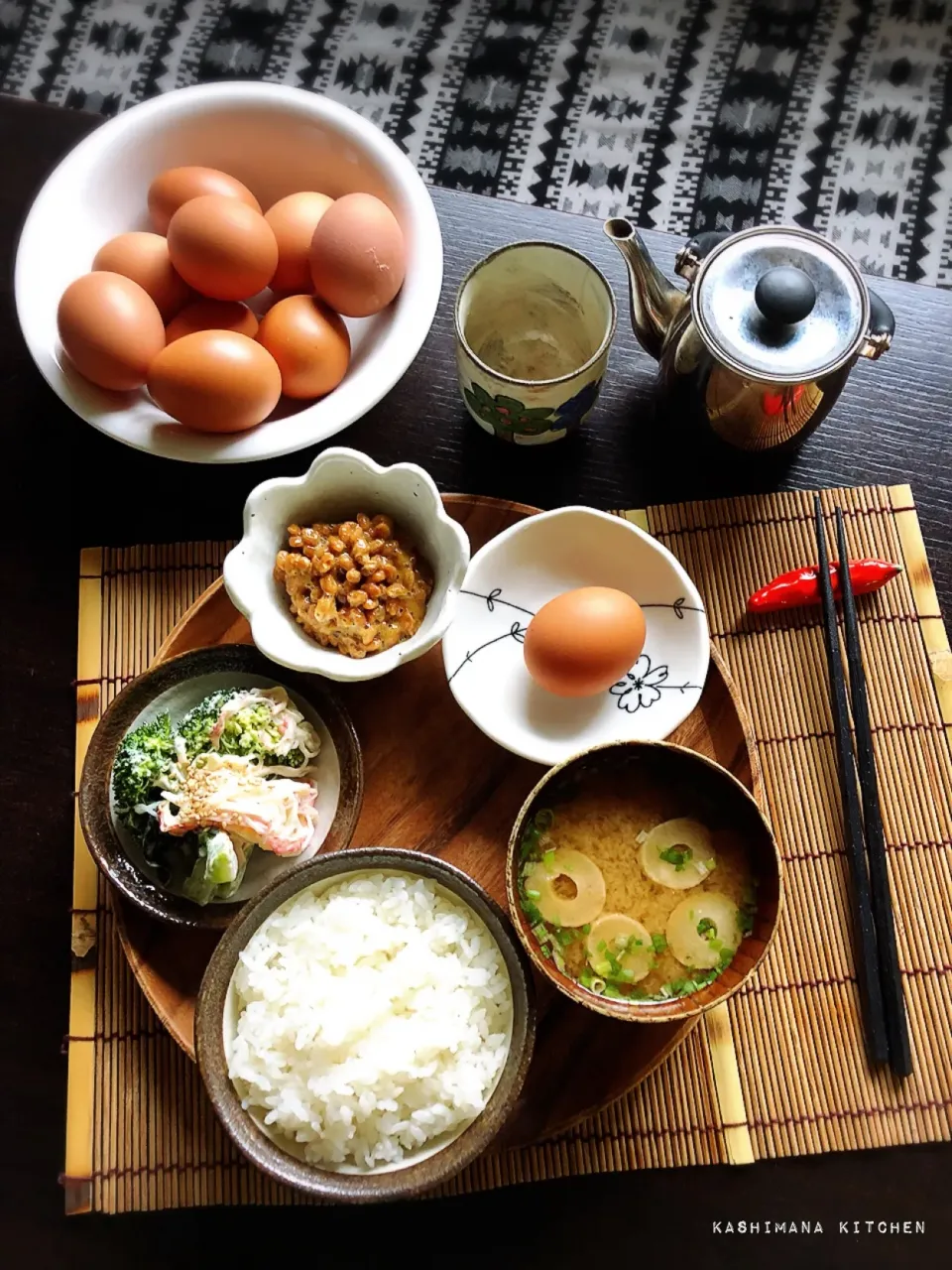 朝ご飯🍚|Kashimanakitchenさん