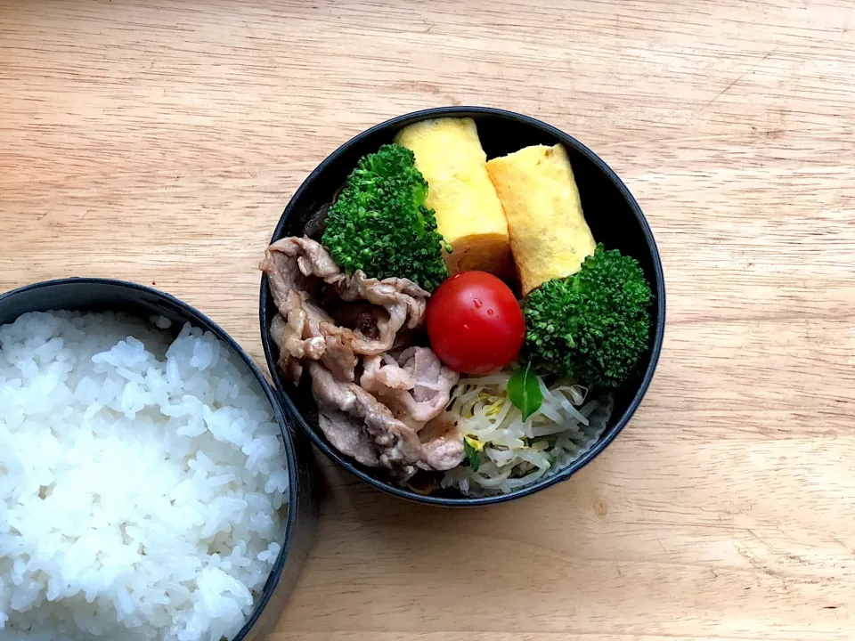 豚のマヨポン炒め 弁当|弁当 備忘録さん