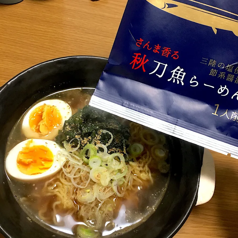 #秋刀魚ラーメン #ラーメン|あきころさん