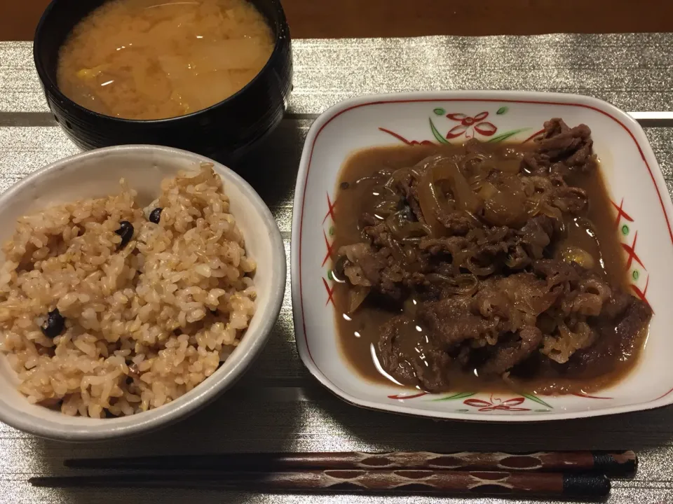 すき焼き風肉炒め|愛ペガさん