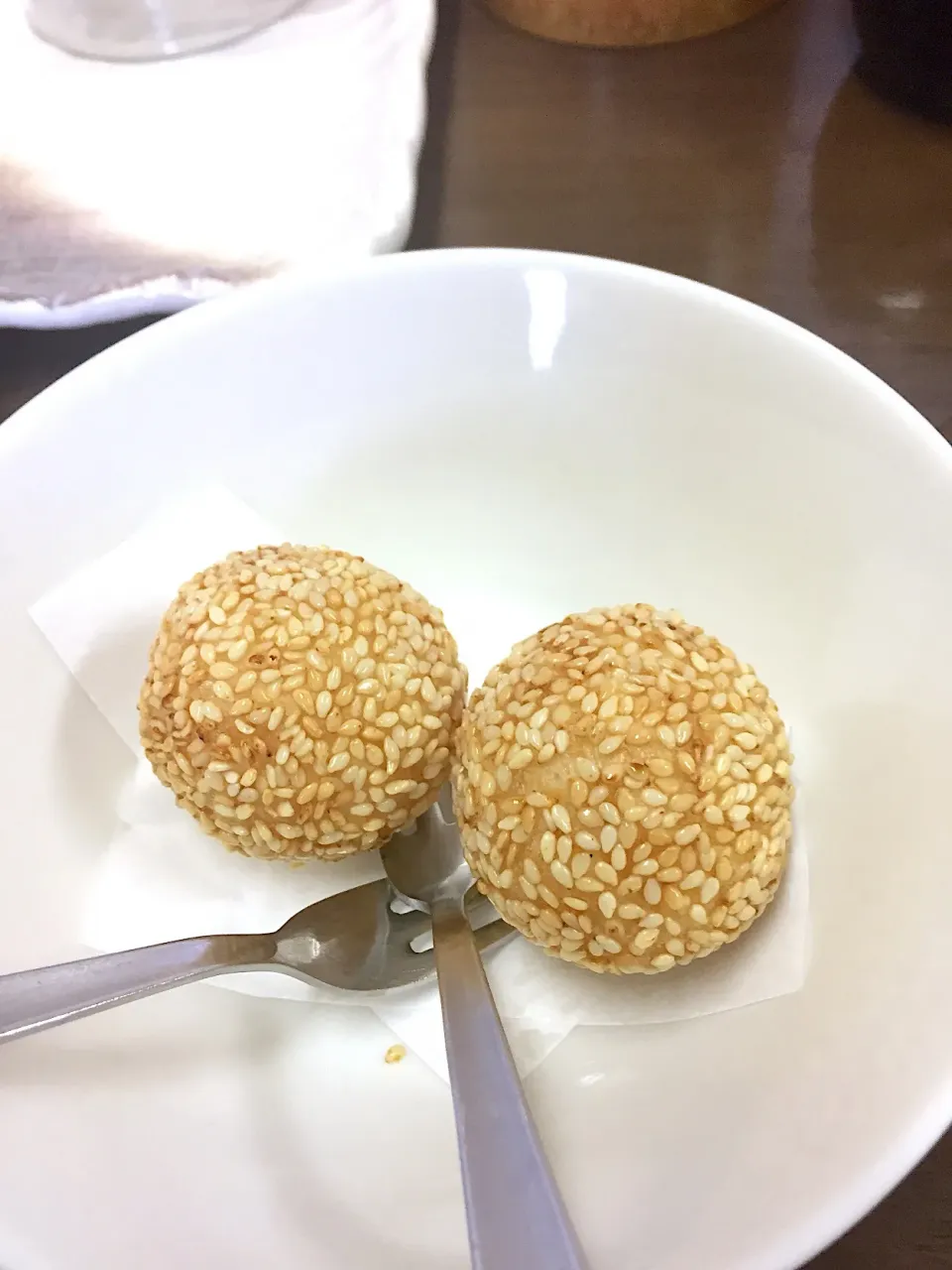 Snapdishの料理写真:ごま団子@麺処 ごまや（東浦和）|Kazuya Miyukiさん