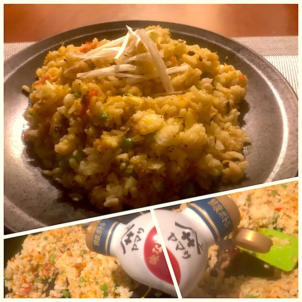 什锦炒饭🍳Fried rice<五目炒飯>|🌈Ami🍻さん