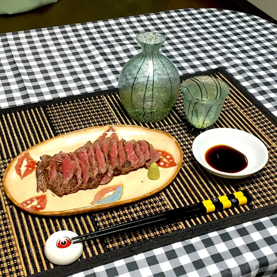 薩摩和牛もも肉のころがし焼き!  (^-^)|Kei Satoさん